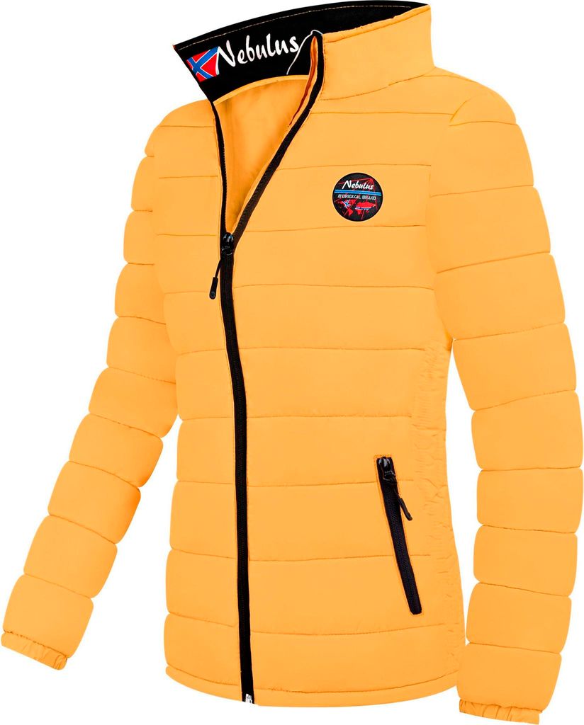 Nebulus Winterjacke TAMMES Damen, warme Outdoorjacke, praktische & vielseitige Übergangs- & Winterjacke, P4812 - Damen, gelb, M/38
