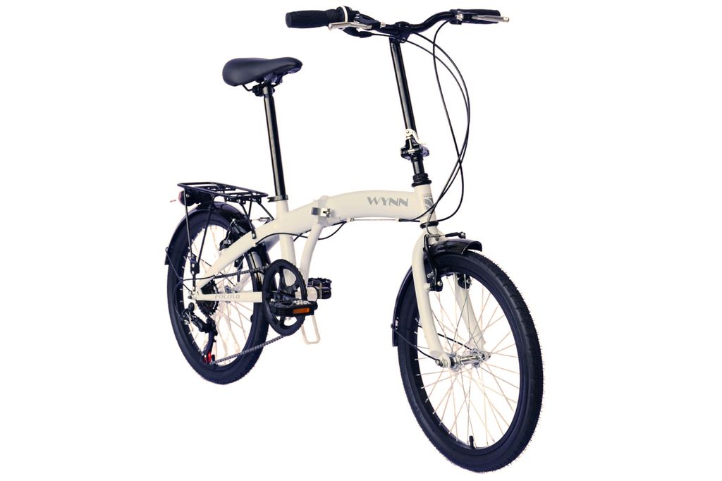 WYNN Faltrad 20 Zoll FOLD1.0 weiß Rahmenhöhe 27 cm Damen Produktbild 
