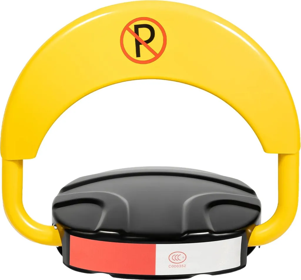 Barrière de parking automatique jaune pliable avec télécommande RF-500