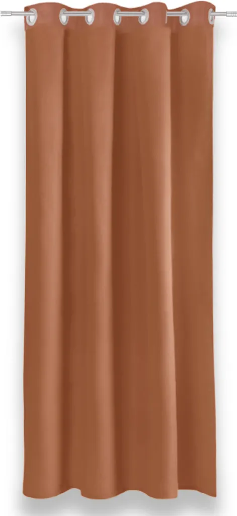 Tenda Professionale Oscurante Moonlight 270x245 Marrone Occhielli