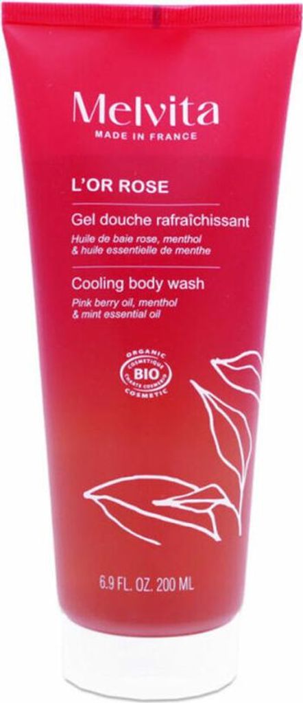 Melvita LOR ROSE erfrischendes Duschgel 200 ml