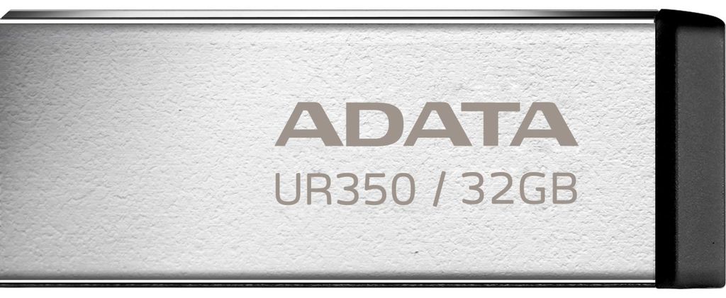 ADATA USB 3.2 UR350, zwart, 32GB - Modelnummer: Productafbeelding 