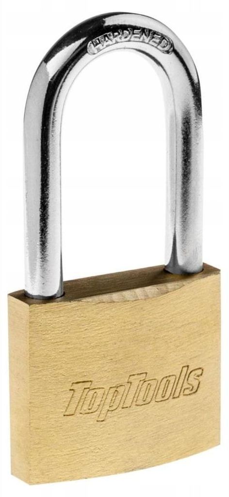 Top Tools Lucchetto con forcella lunga 40 mm, 2 chiavi Immagine del prodotto 