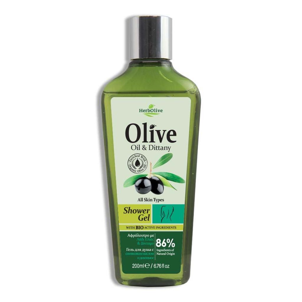 HerbOlive Duschgel Olivenöl mit kretischer Dittany 200ml Produktbild 