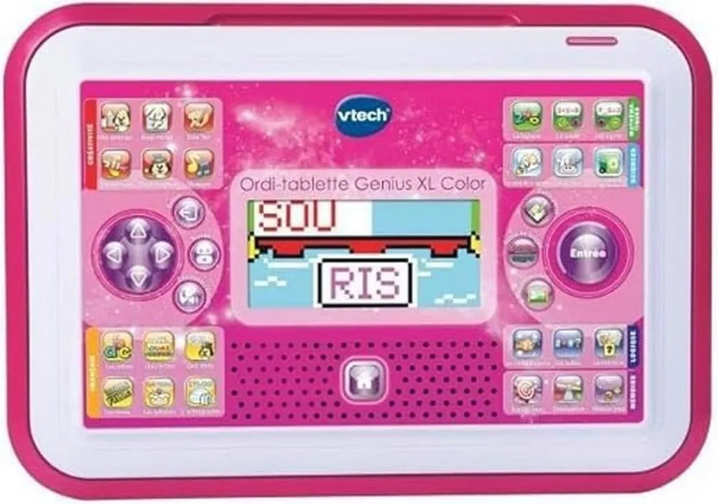 Genius Tablet-Computer-XL Rose - Tablette Tactile Grand Format Enfant - 2
