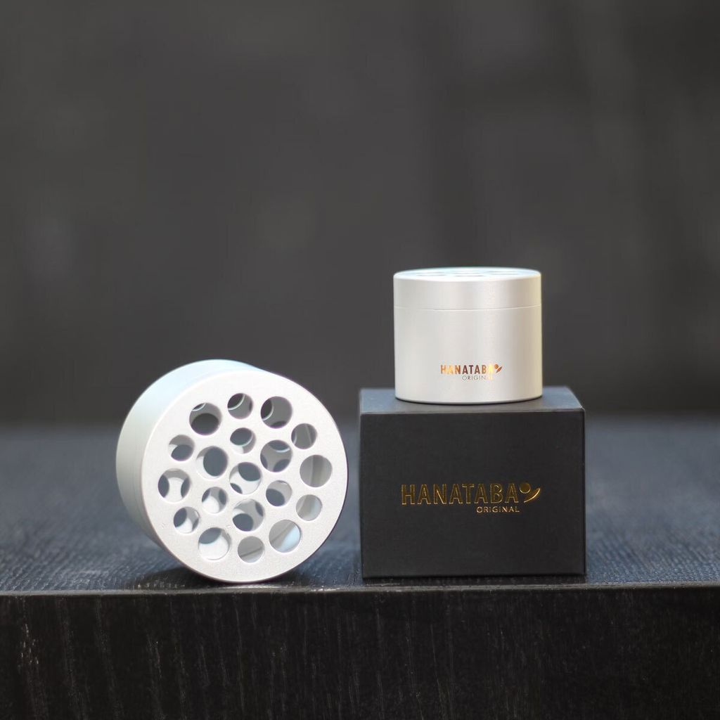 Hanataba - Bouquet Twister, pearly silver Produktbild 