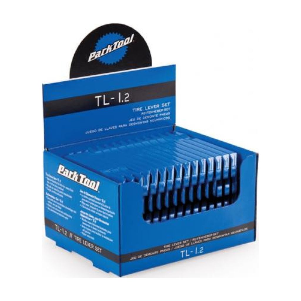 Park Tool TL-1.2 Reifenheberset (Disp=25*3St) Blau