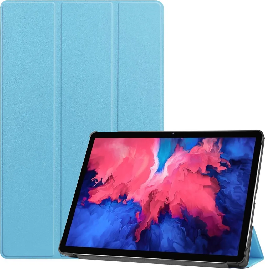Custodia Tablet Lenovo P11 2021 per Bambini e Famiglia Azzurra