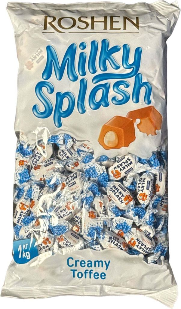 Roshen Milky Splash Milchbonbons  Weichkaremelle 1 kg Produktbild 3