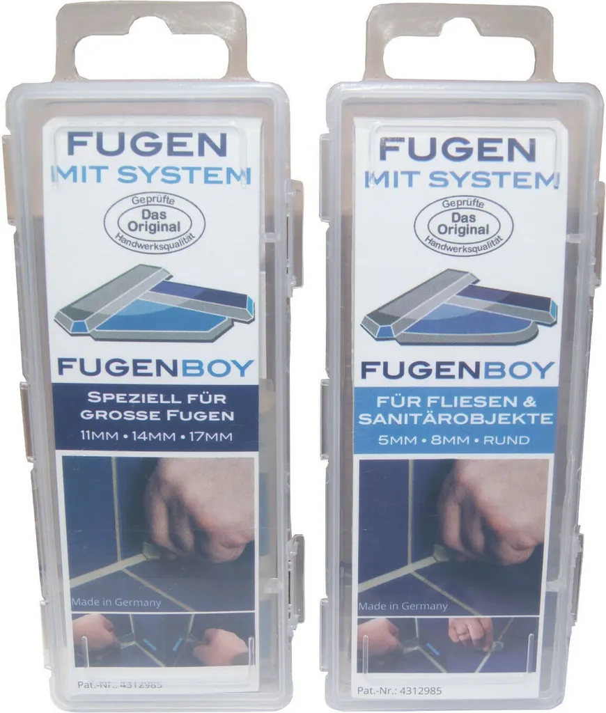 OFFERTA Set 6 Fugenboy Originali - Spatole Silicone Professionali