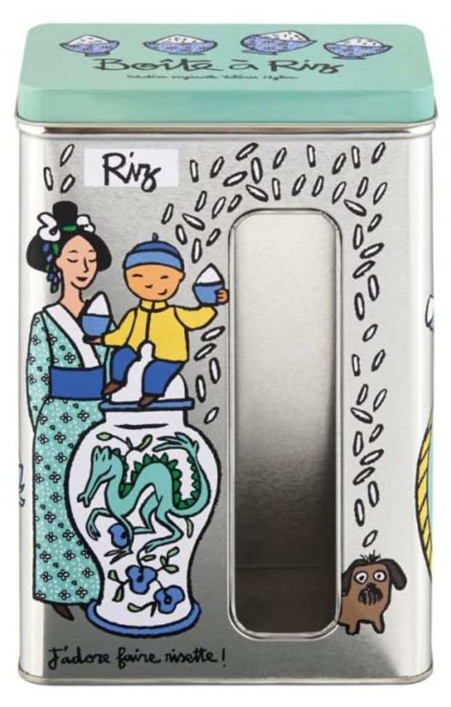 Schachtel mit Fenster, Motiv: Reisdrache