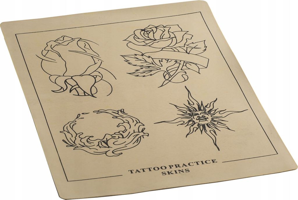 Künstliche Haut Tattoo Trainingsübungen Modell 22 L-1m Tattoo Haut zum Üben