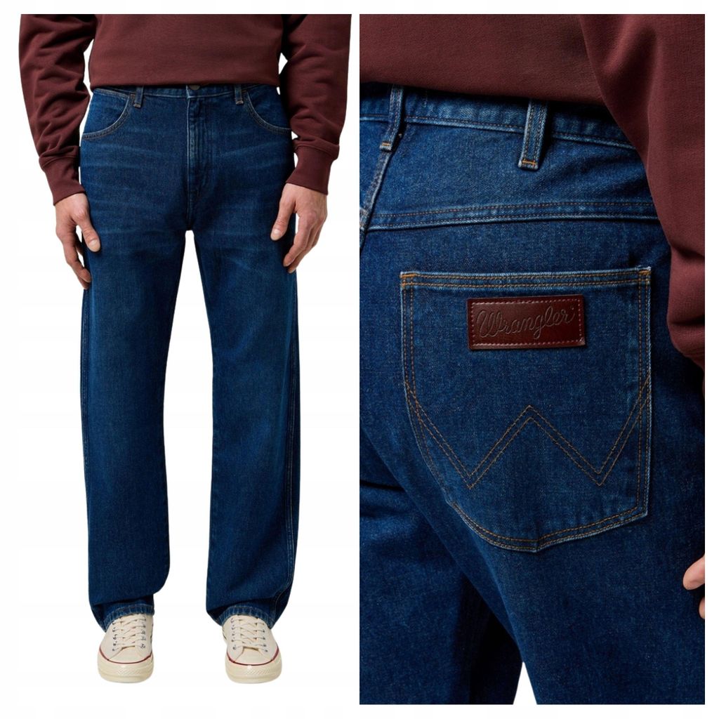 Wrangler | Frontier Straight Fit Herrenjeans Polar Steel W31 L32