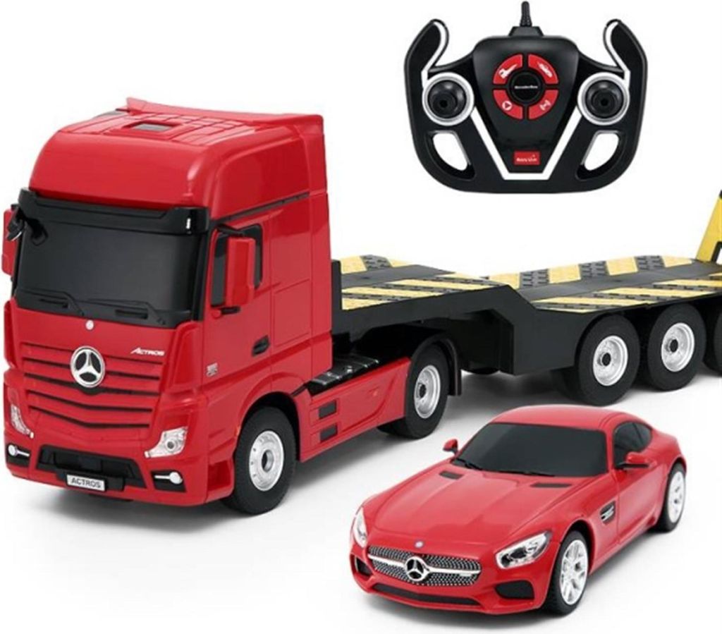 R/C auto Mercedes-Benz Actros + AMG GT (schaal 1:24) Productafbeelding 