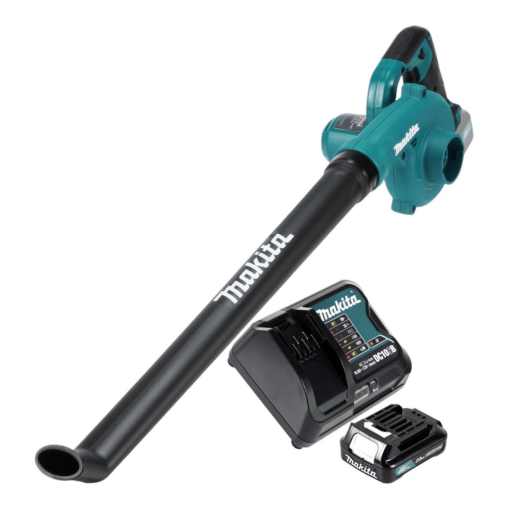 Makita UB 101 DSA1 Akku Gebläse 12 V max. + 1x Akku 2,0 Ah + Ladegerät