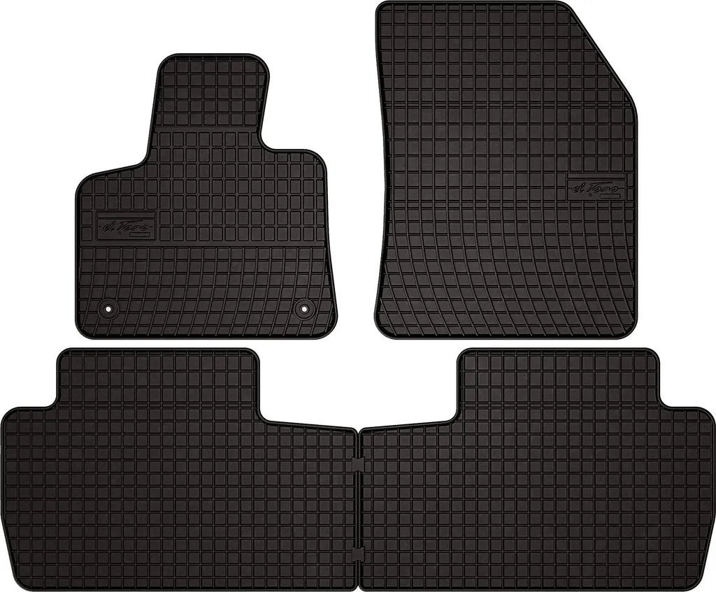 Set Tappeti Gomma Specifici Peugeot 5008 II SUV 2017-2024 Neri