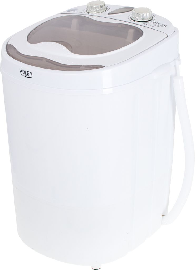 Adler Ad 8055 Toplader-waschmaschine Durchsichtig 3 kg / EU Produktbild 1