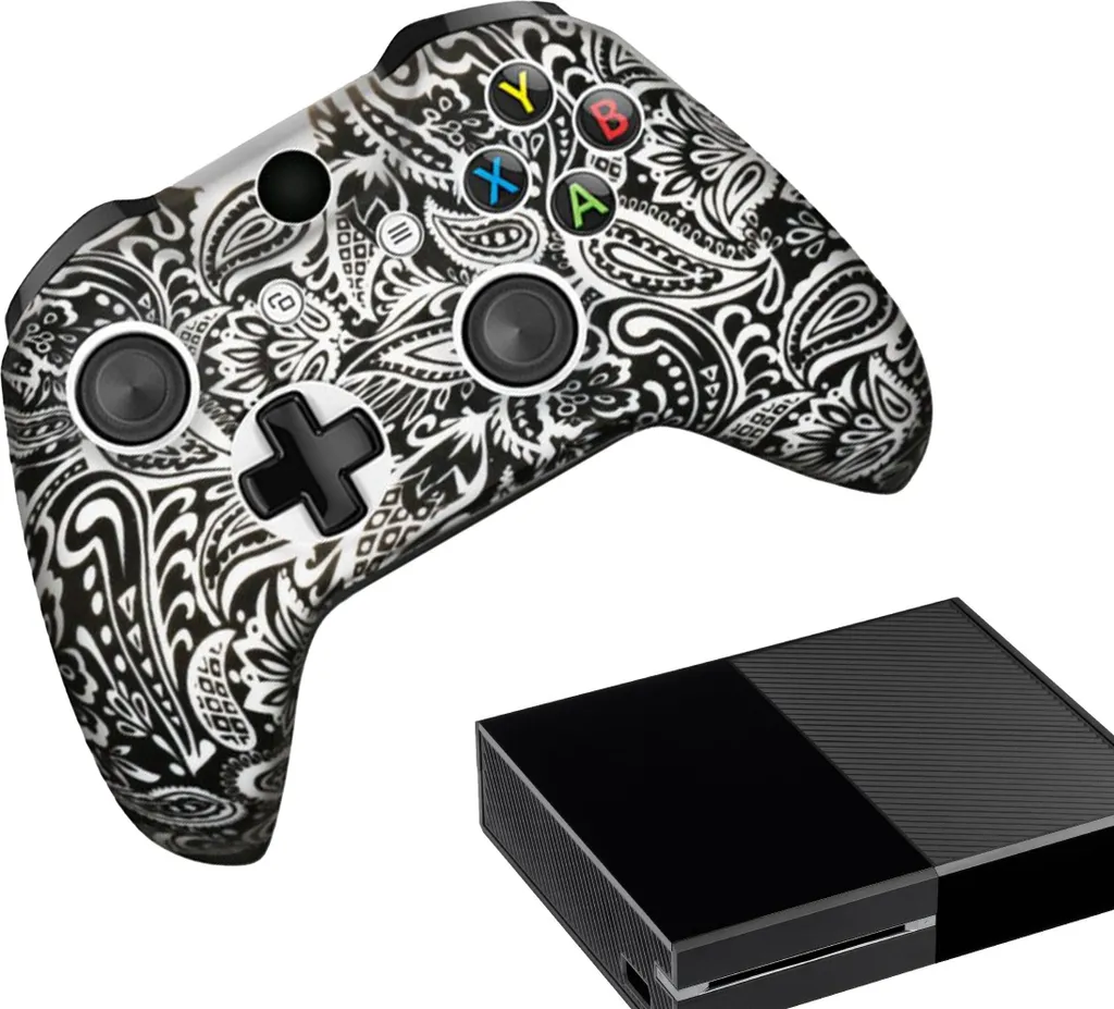 Manicotti Gaming Xbox One Performanti - Skin Antiscivolo Tattoo B&W