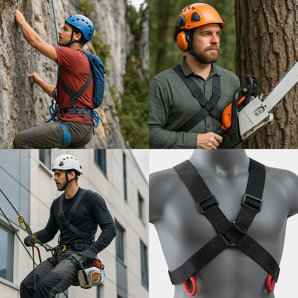 Torse d'escalade Utility réglable avec boucles DoubleBack et UIAA - 7