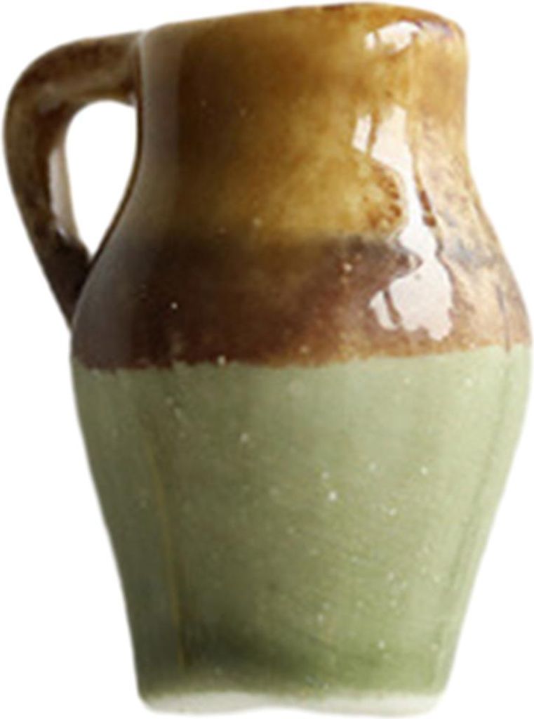 1/2 Stück Mini-Keramikvase, Kühlschrankmagnet, für Zuhause, Büro, Küche, Schließfach, Kühlschrank, 3D-Miniatur-Blumenvase, Topf, magnetische...