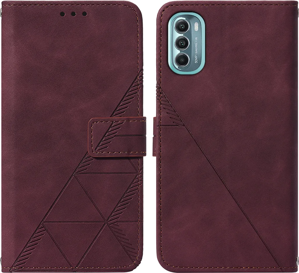 Custodia Flip Motorola Moto G Stylus 5G 2022 Rosso Goffrato | Offerta