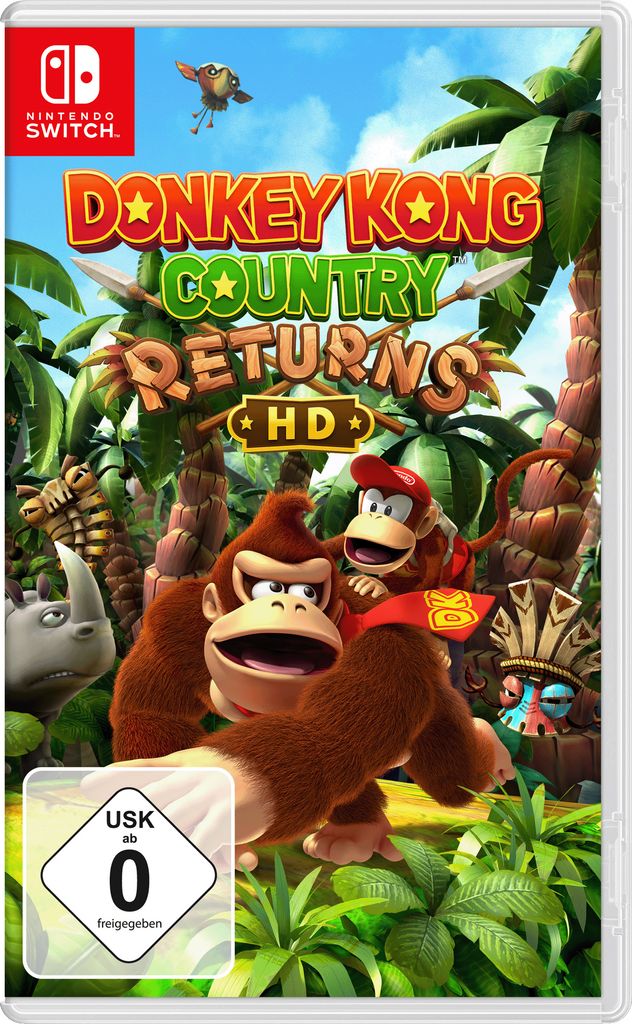 Donkey Kong Country Returns HD Nintendo Switch-Spiel Produktbild