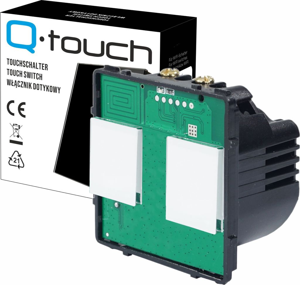 2-weg Kreuzschalter Modul für Touchschalter Panel Qtouch