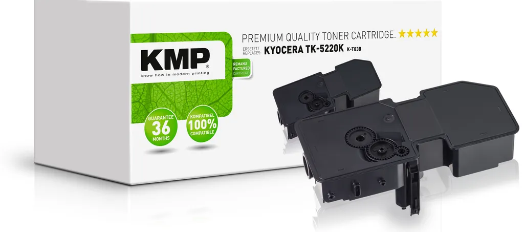 Toner KMP 2911,0000 Compatibile Kyocera TK-5220K - 1200 Pagine