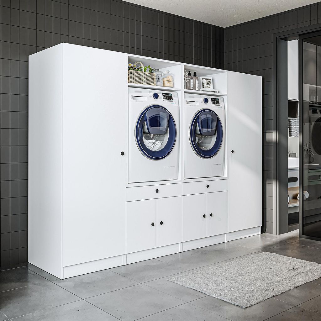 Roomart SÉRIE 1 Meuble pour lave-linge, 254 cm de large, Image du produit 