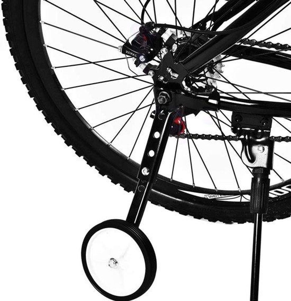 Set aus 2 Universellen Stabilisatoren Fahrrad Training Räder Verstellebare Training Räder Kinderfahrrad Zubehör für Kinder Fahrräder 16 bis 22...