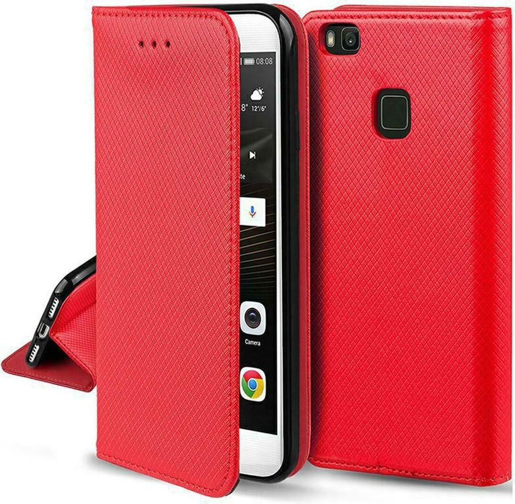 Oppo A53 2020 Handyhülle Schutz Tasche Cover Wallet Rot