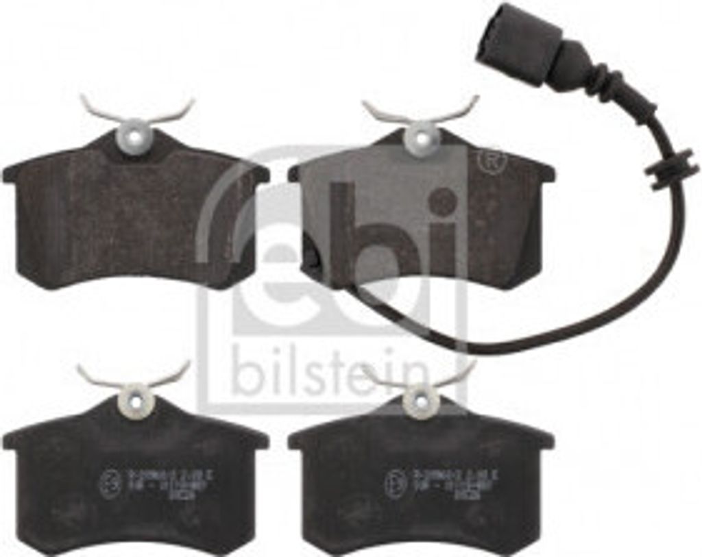 FEBI BILSTEIN 16639 - OE 6Q0 698 451 Bremsbelagsatz für Polo (9N), Lupo (6E1, 6X1), Ibiza (6L), Cordoba (6L)