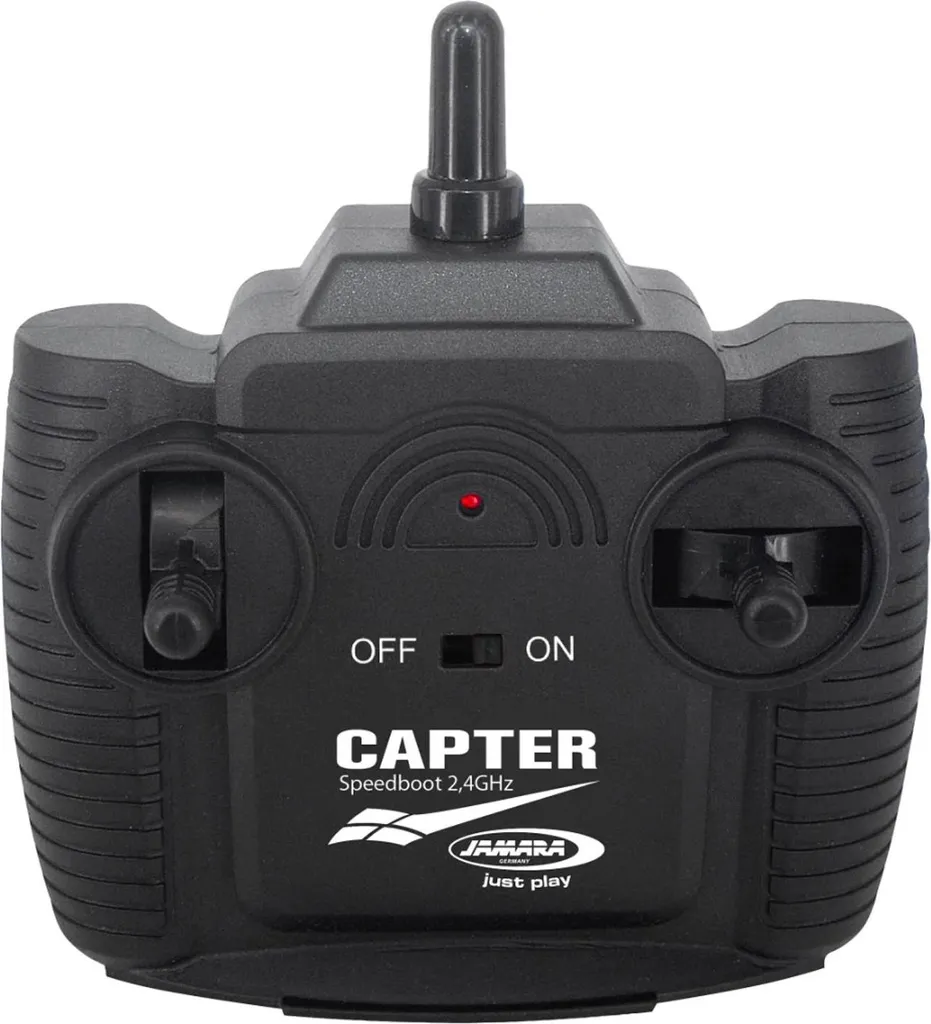 Bateau de Course Télécommandé Jamara Speedboot avec Batterie LiPo 7,4V