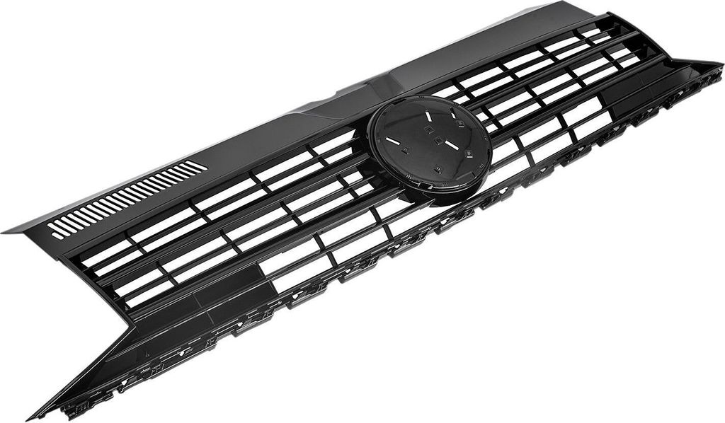 Kühlergrill Sportgrill Front Gitter Schwarz Glanz Lack für Produktbild 