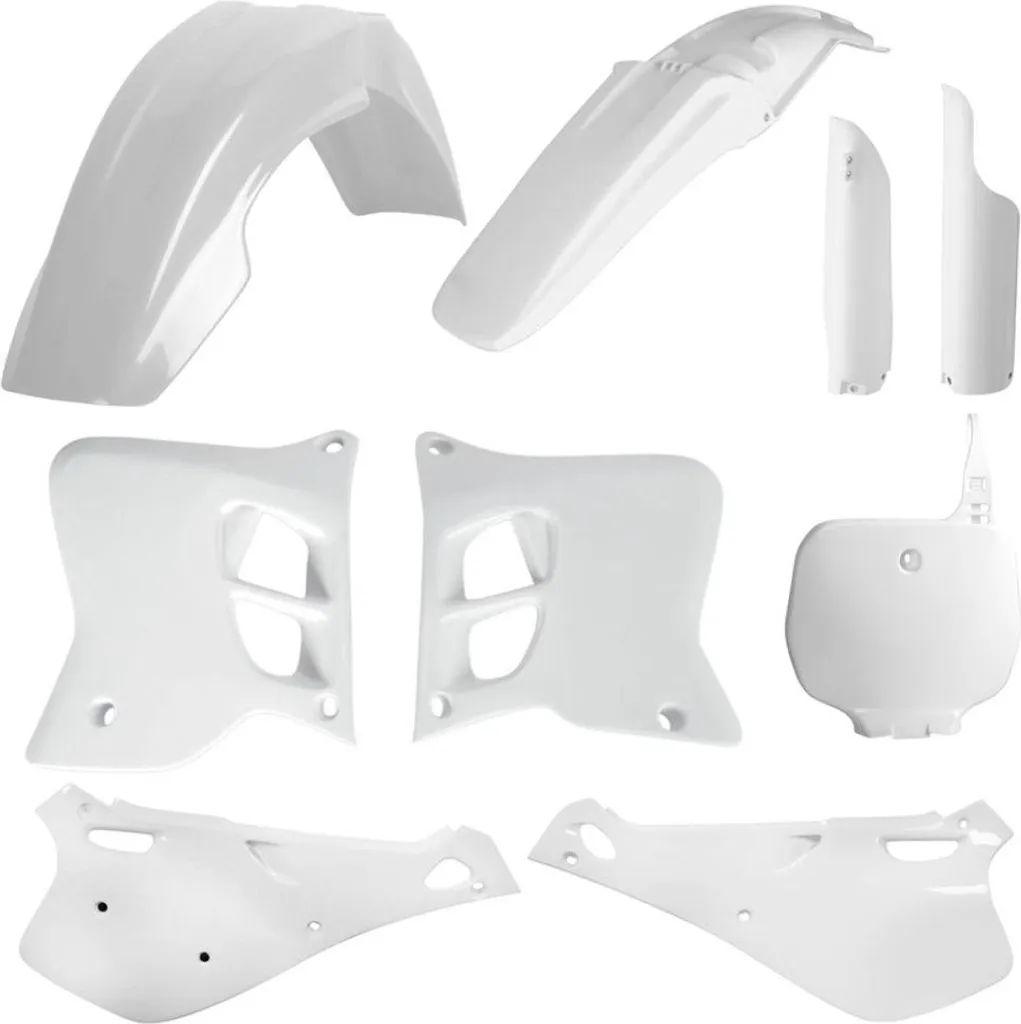 Kit plastique Polisport bleu couleur OEM pour moto cross et enduro