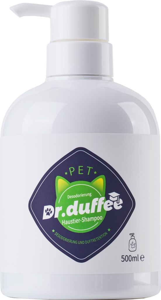 Raikou Geruchsneutralisierendes Shampoo für Hunde und Katzen – Effektive Reinigung von Schmutz, Grasflecken und Bakterien – 500 ml, Frei von M...