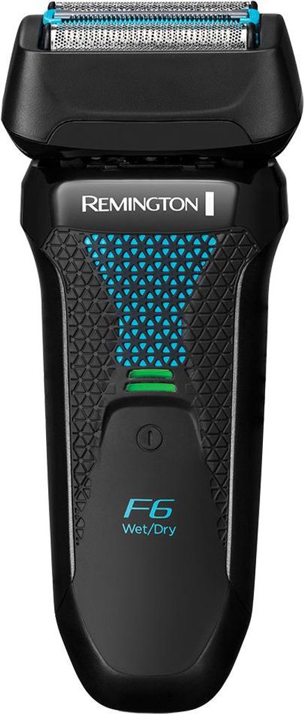 Remington F6000 MB905 Schwarzer Elektrorasierer mit USB-Akku Trimmer Nass & Trocken