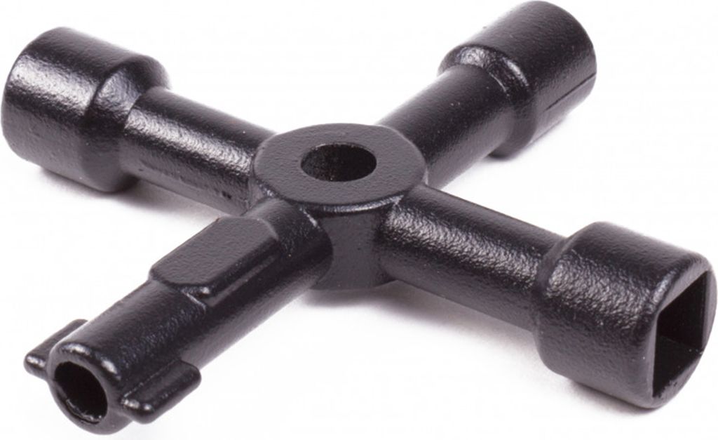 Universalschlüssel Vierkant Dreikant Gas Aufzug Zug Klima Schaltschrankschlüssel