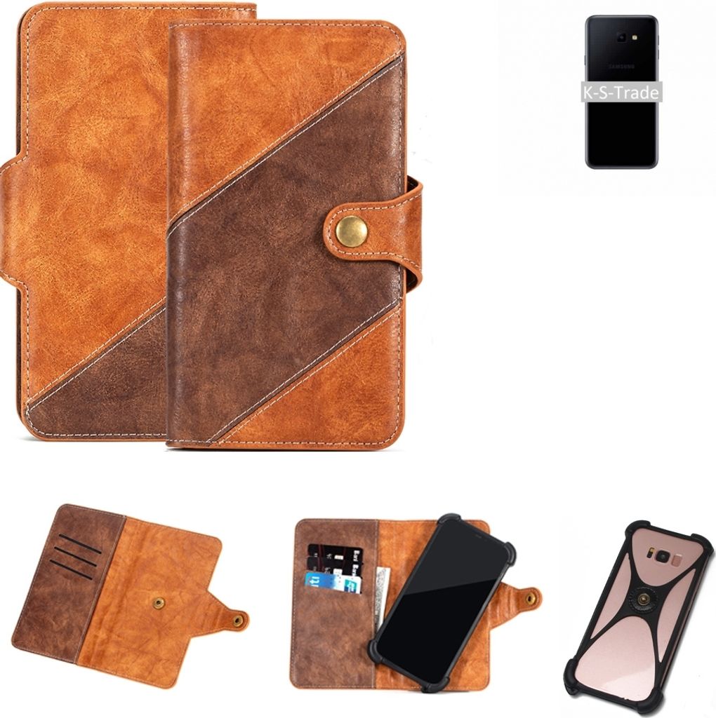 K-S-Trade Handy-Hülle Schutz-Hülle Bookstyle Case Produktbild 