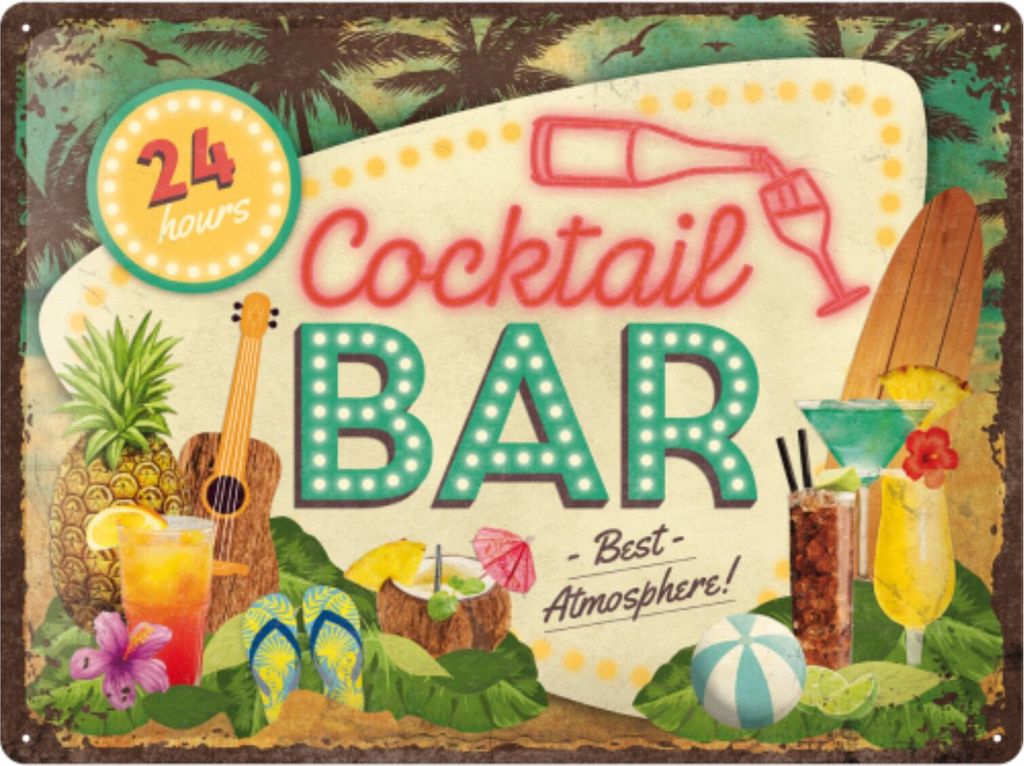 Tabule 30X40 - Koktejlová Bar Obrázek produktu 