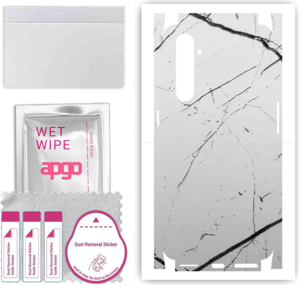 apgo Rückseite + Seiten Schutzfolie, Skin, kompatibel mit Realme X50 Pro 5G, Hinten Displayschutzfolie aus Vinylfolie, kratzfest, einfache Montage...