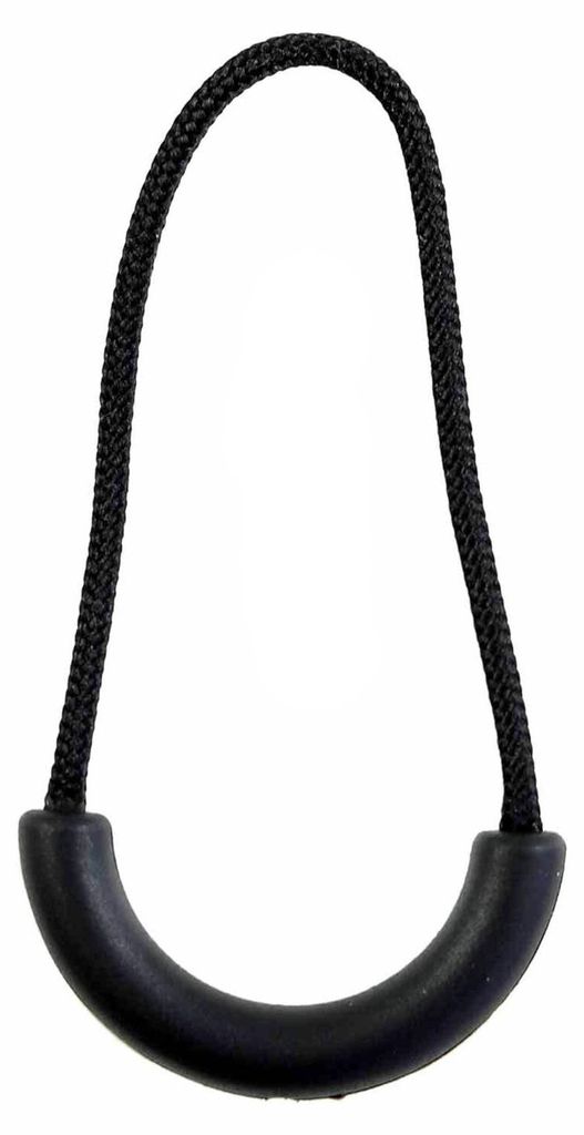 10 Zipper-Schlaufen f Reißverschluss Zieher Zipper-Verlängerung schwarz