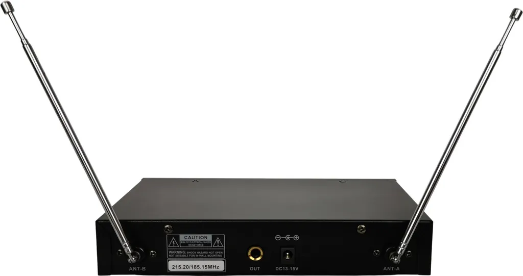 Microphone sans fil VHF AudioDesign PMV 112 double micro main