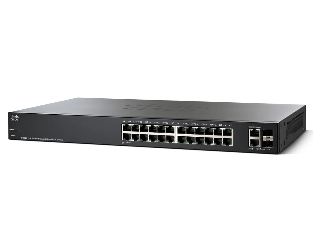 Éliminez les Lenteurs Réseau avec le Switch Cisco SG220-26 Gigabit Smart