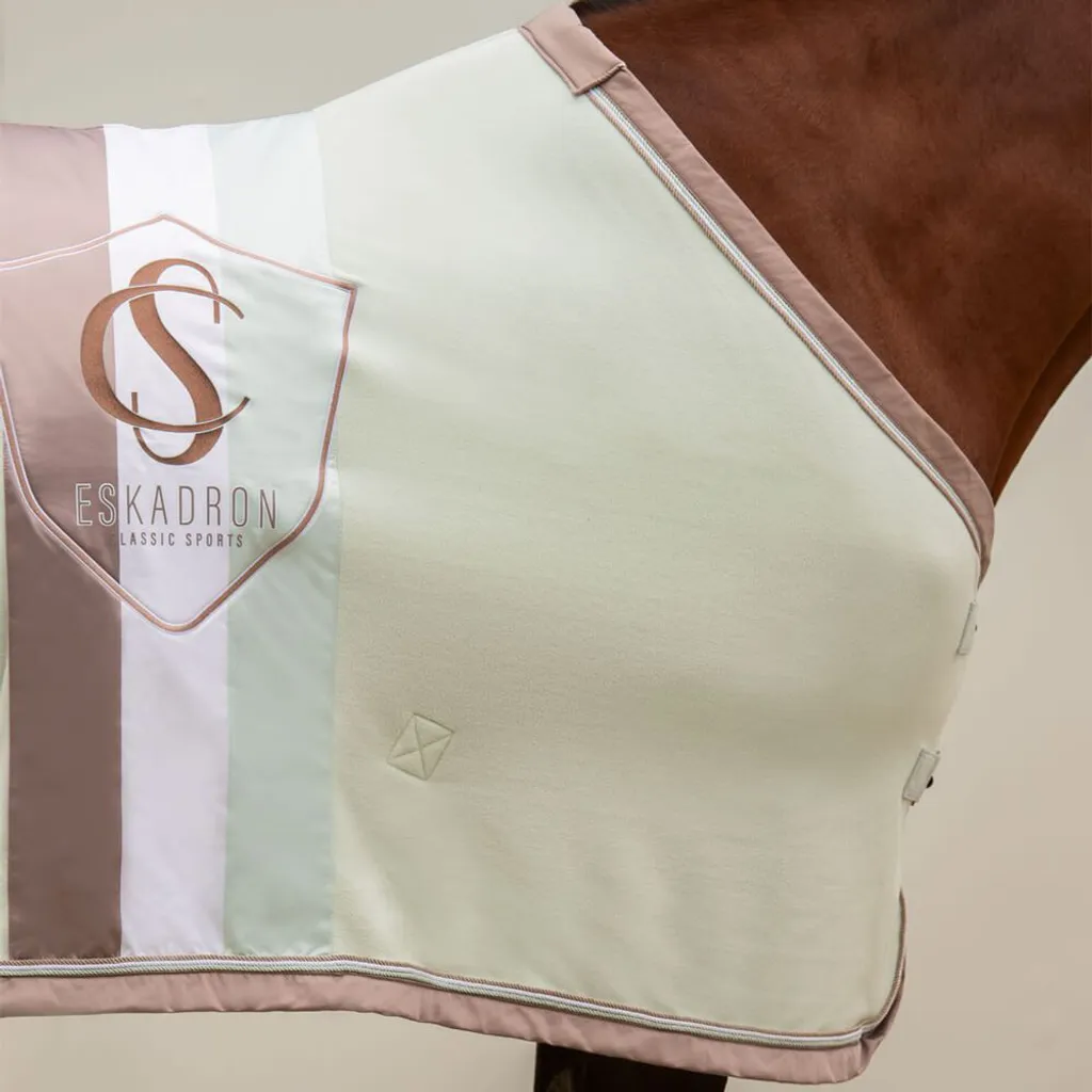 Couverture séchante en polaire Poney Eskadron Classic Sports 24 XXXS Vert