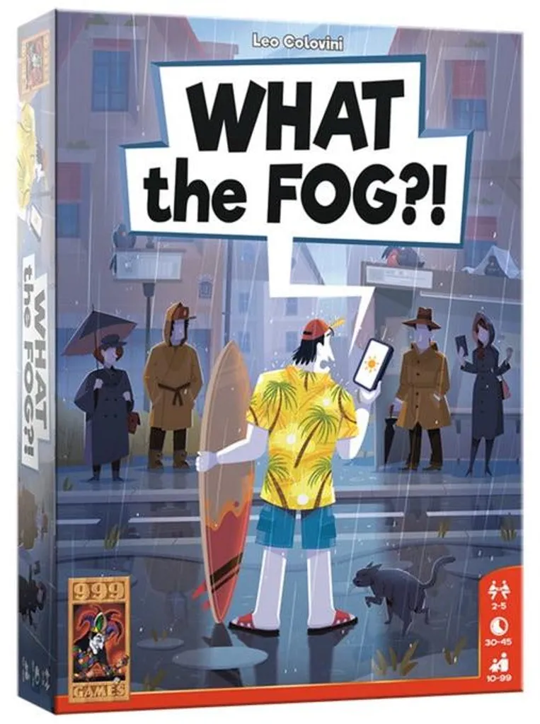 Jeu de déduction 999 jeux Qu'est-ce que le brouillard ?! Enquête criminelle