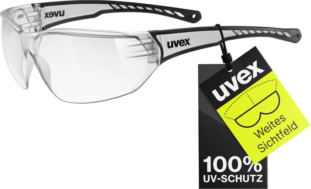 Uvex sportstyle 204 Sportbrille, clear/clear, one size Produktbild 