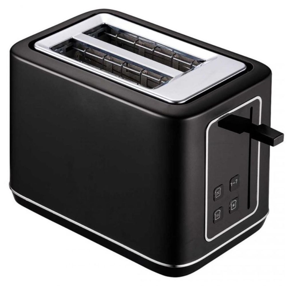 Berlinger Haus Toaster BH-9660 Matt Schwarz Produktbild 