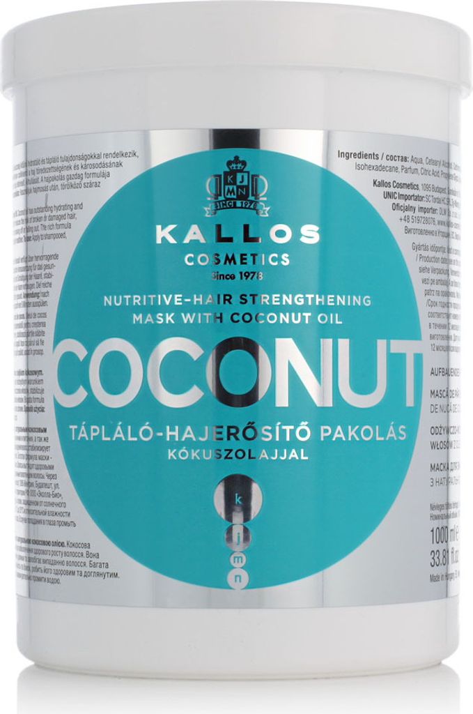 Kallos Coconut Mask 1000 ml Produktbild 