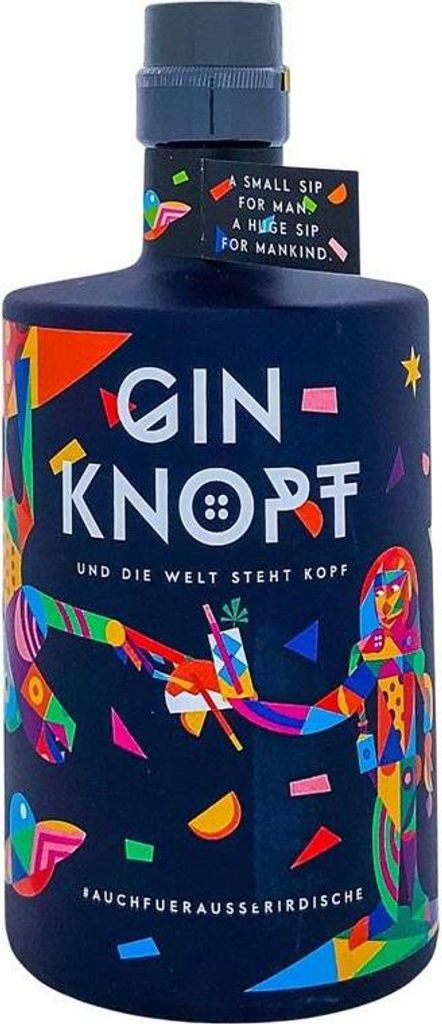 Gin Knopf 500ml 44% Vol. Produktbild 